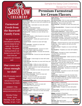 2020 Ice Cream Flavors