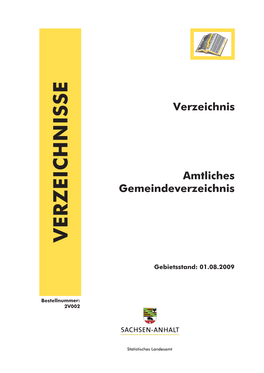 Verzeichnisse