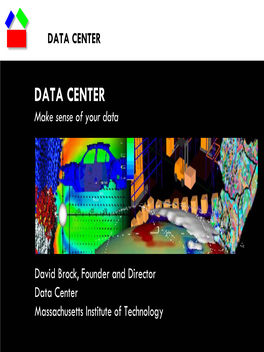 Edit Master Title Style DATA CENTER