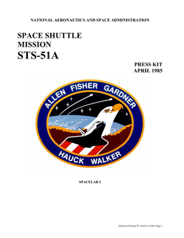 Sts-51A Press Kit April 1985