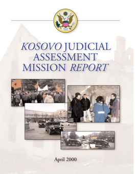 Kosovo Judicial Assessment Mission Report