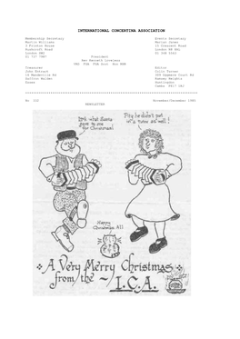 Newsletter 332, November/December 1985