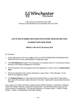 Town and Country Planning Acts 1990 Planning (Listed Building and Conservation Area) Act 1990