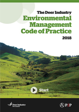 Deer Environmental Code of Practice Manual 2018