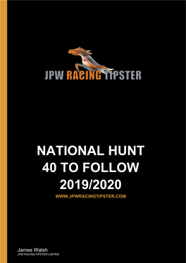 National Hunt 40 to Follow 2019/2020