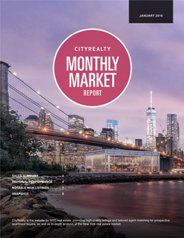 Monthly Market Report