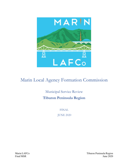 Tiburon Peninsula Municipal Service Review Final