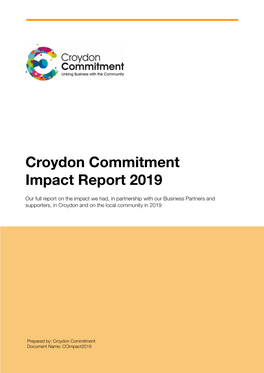 Croydon Commitment Impact Report 2019
