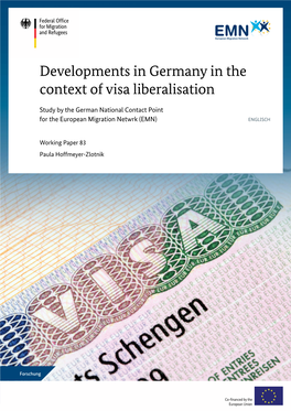 Developments in Germany in the Context of Visa Liberalisation