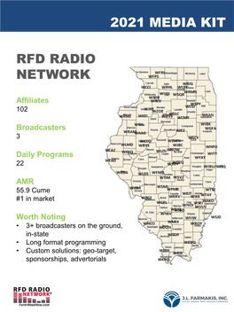 2021 Media Kit Rfd Radio Network