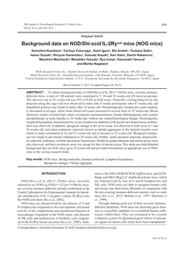 The Journal of Toxicological Sciences (J