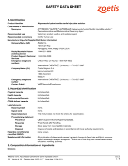 Antisedan ® (Atipamezole Hydrochloride)