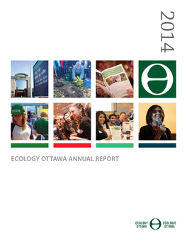Ecology Ottawa Annual Report