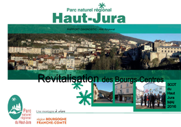 Revitalisation Des Bourgs-Centres SCOT Du Haut Jura MAI 2016