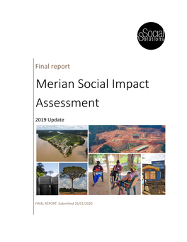 Merian Social Impact Assessment
