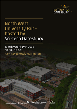 North West University Fair - Hosted by Sci-Tech Daresbury