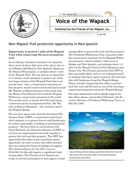 Voice of the Wapack