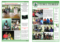 Tiwi Times August 2010 August 2010