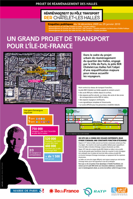 Un Grand Projet De Transport Pour L'île-De-France