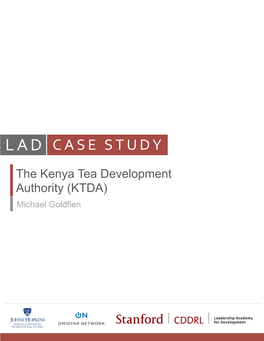 The Kenya Tea Development Authority (KTDA)