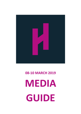 08-10 March 2019 Media Guide