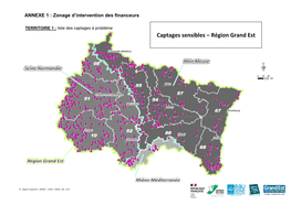 Captages Sensibles – Région Grand Est