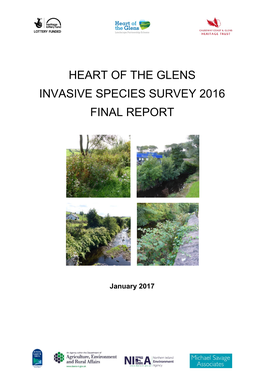 Invasive Species Survey of the Glens Report 2