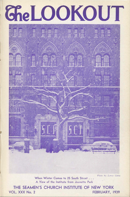 The Seamen's Church Institute of New York Vol