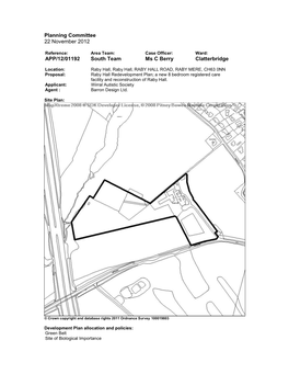 Raby Hall, RABY HALL ROAD, RABY MERE, CH63 0NN Proposal: Raby Hall Redevelopment Plan; a New 8 Bedroom Registered Care Facility and Reconstruction of Raby Hall