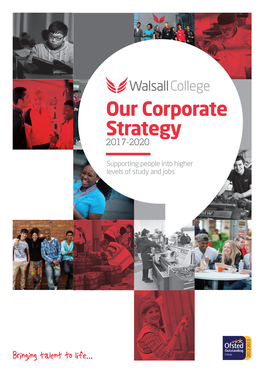 Our Corporate Strategy 2017-2020