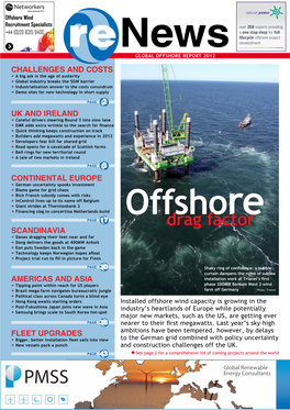 Renews Offshore Drag Factor