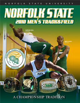 A CHAMPIONSHIP TRADITION Norfolk State University the Institution of Choice