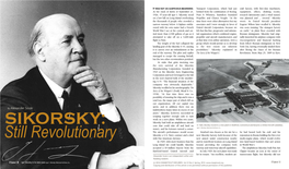 Sikorsky Stood Pratt & Whitney, Hamilton Standard Research Laboratories and a Wind Tunnel, on a Low Hill on Long Island Overlooking Propeller, and Chance Vought