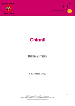 Chianti Novembre 2020
