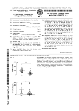 Wo 2009/098072 A2