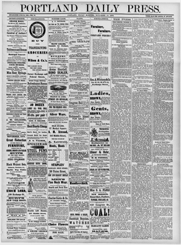 Portland Daily Press: November 15, 1878