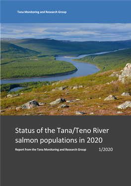 Status of the Tana/Teno River Salmon Populations in 2020