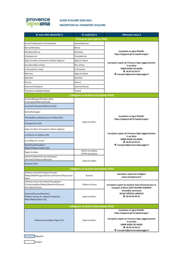 Je Télécharge Le Guide Du Transport Scolaire 2020/2021