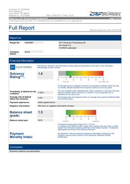 Full Report DFT Deutsche Finetrading AG