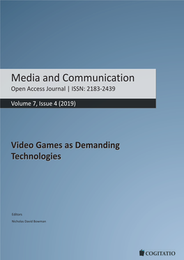 Media and Communication Open Access Journal | ISSN: 2183-2439