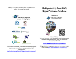 Upper Peninsula MAP Brochure