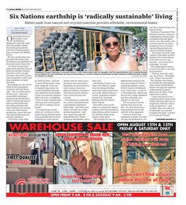 Six Nations Earthship Is 'Radically Sustainable' Living