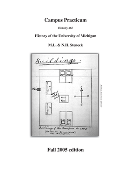 Campus Practicum Fall 2005 Edition