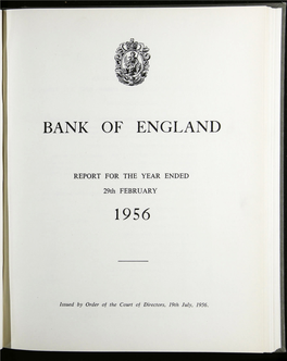 Annual Report and Accounts 1956