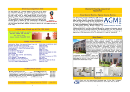 Blochairn Housing Association Newsletter