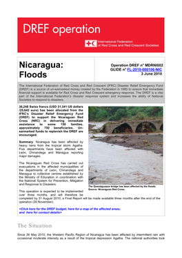 Nicaragua: Floods