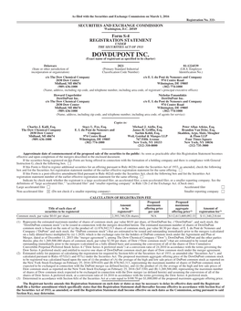 Dow-Dupont-Filed-S4-3-1-2016