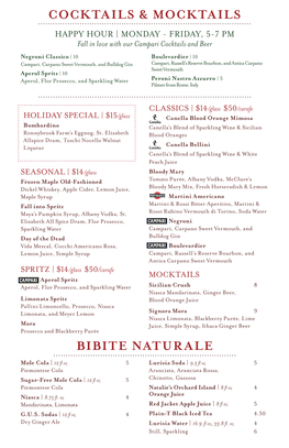 Cocktails & Mocktails Bibite Naturale