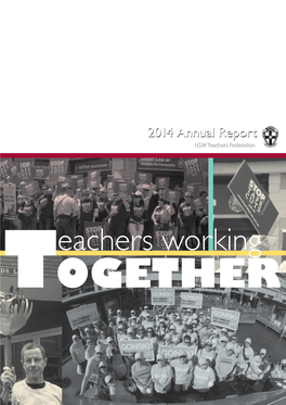 2014 Annual Report NSW Teachers Federation