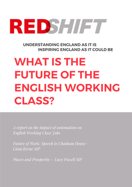 What Is the Future of the English Working Class?